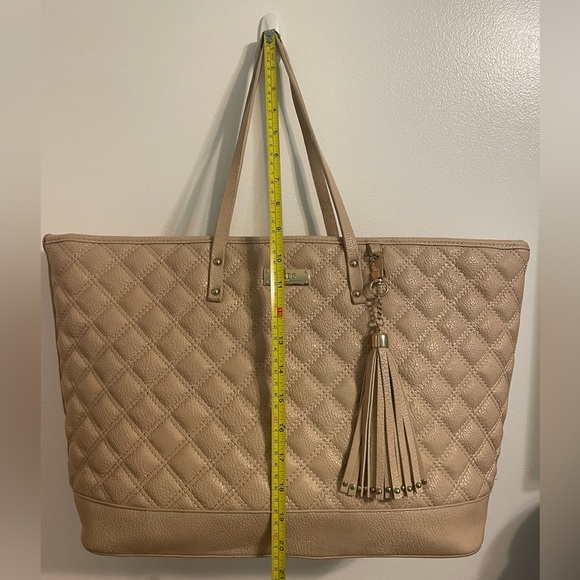 BCBG Paris Quilted Faux Leather Tote - Picture 7 of 10